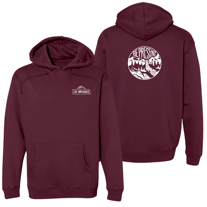 Be Present Waterfall Heavyweight Hoodie