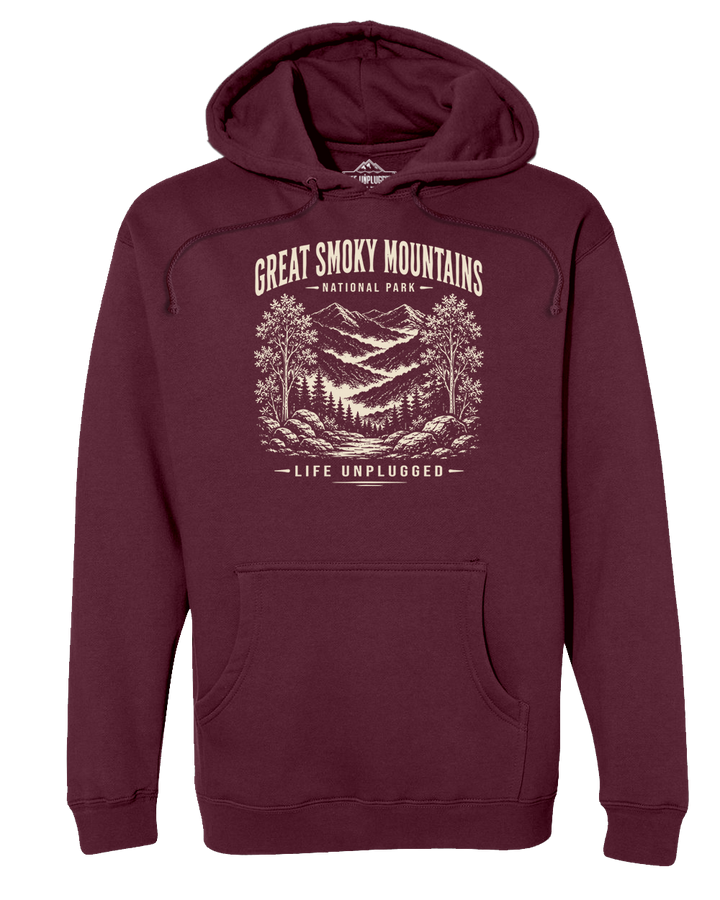 GREAT SMOKY MOUNTAINS NATIONAL PARK Heavyweight Hoodie