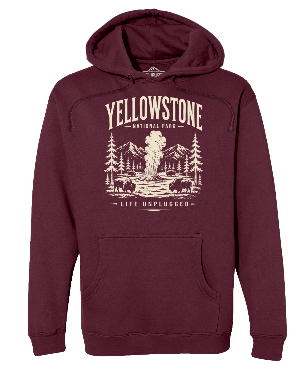 YELLOWSTONE NATIONAL PARK Heavyweight Hoodie