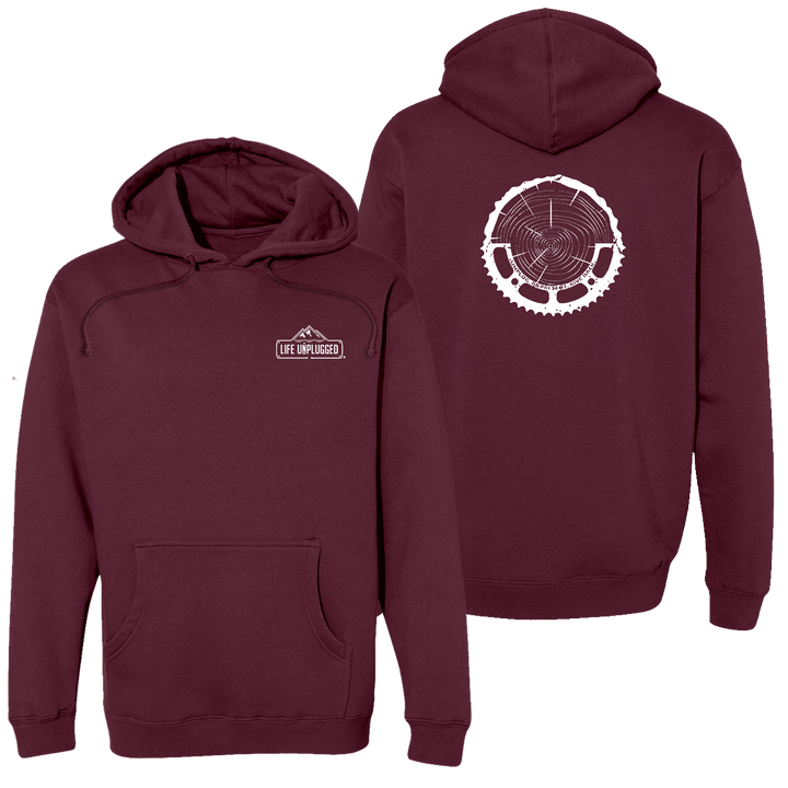 Tree Rings Chainring Heavyweight Hoodie