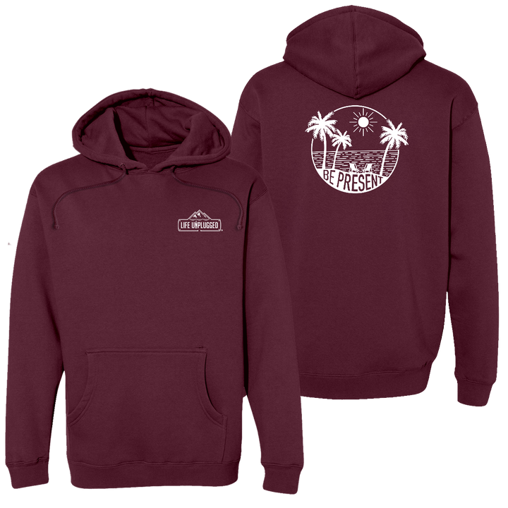 Be Present Beach Heavyweight Hoodie