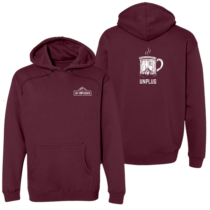 WOODEN COFFEE MUG Heavyweight Hoodie