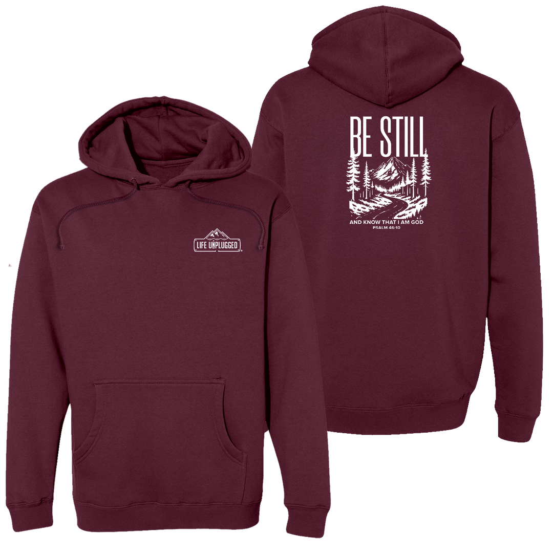 Be Still and Know Heavyweight Hoodie