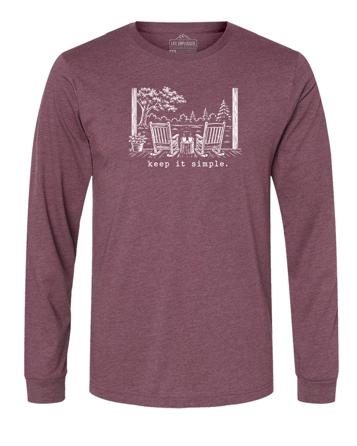 KEEP IT SIMPLE. Long Sleeve T-Shirt
