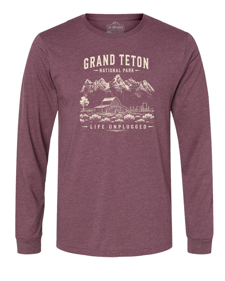 GRAND TETON NATIONAL PARK Long Sleeve T-Shirt