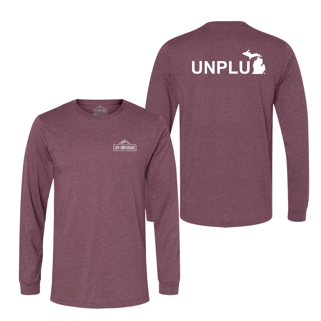 Unplug (MI) Long Sleeve T-Shirt