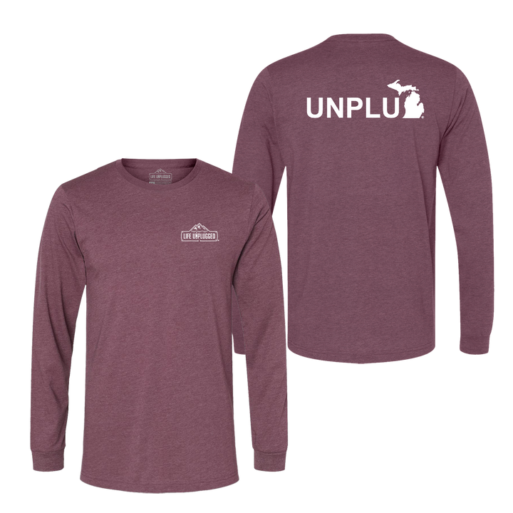 Unplug (MI) Long Sleeve T-Shirt