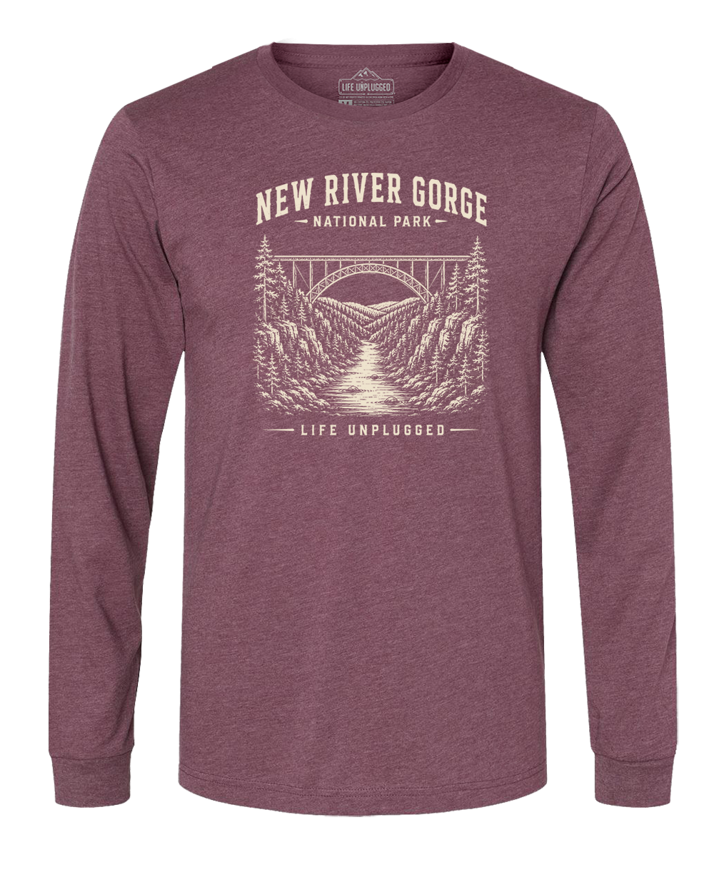 NEW RIVER GORGE NATIONAL PARK Long Sleeve T-Shirt