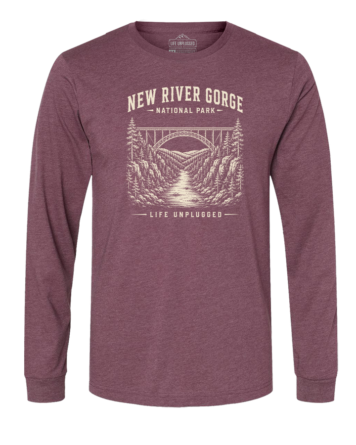 NEW RIVER GORGE NATIONAL PARK Long Sleeve T-Shirt
