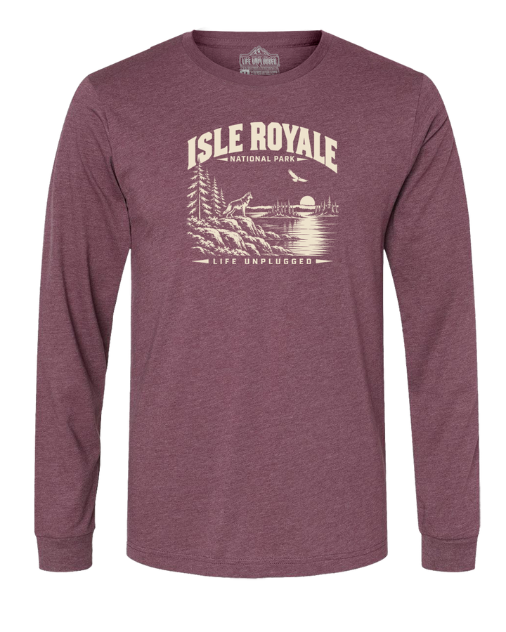 ISLE ROYALE NATIONAL PARK Long Sleeve T-Shirt