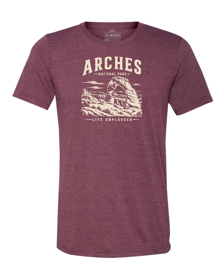 ARCHES NATIONAL PARK Triblend T-Shirt