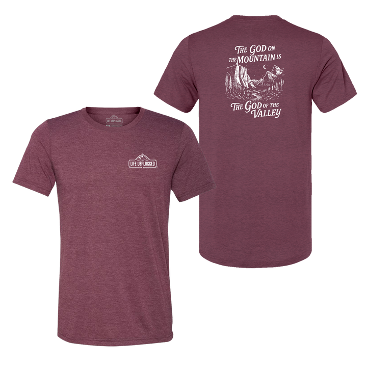 God On The Mountain Triblend T-Shirt