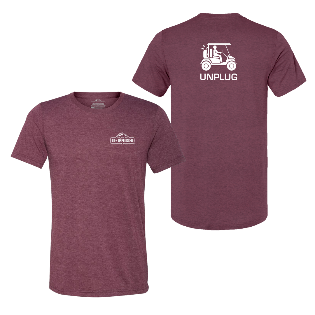 Golf Cart Triblend T-Shirt