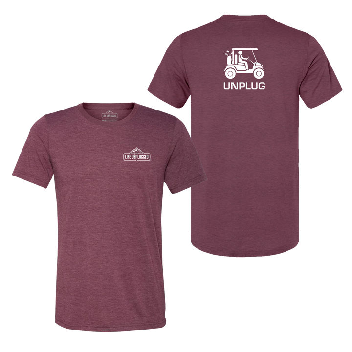 Golf Cart Triblend T-Shirt