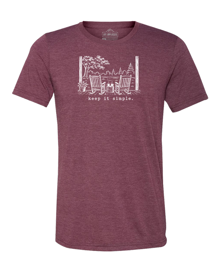 KEEP IT SIMPLE. Triblend T-Shirt