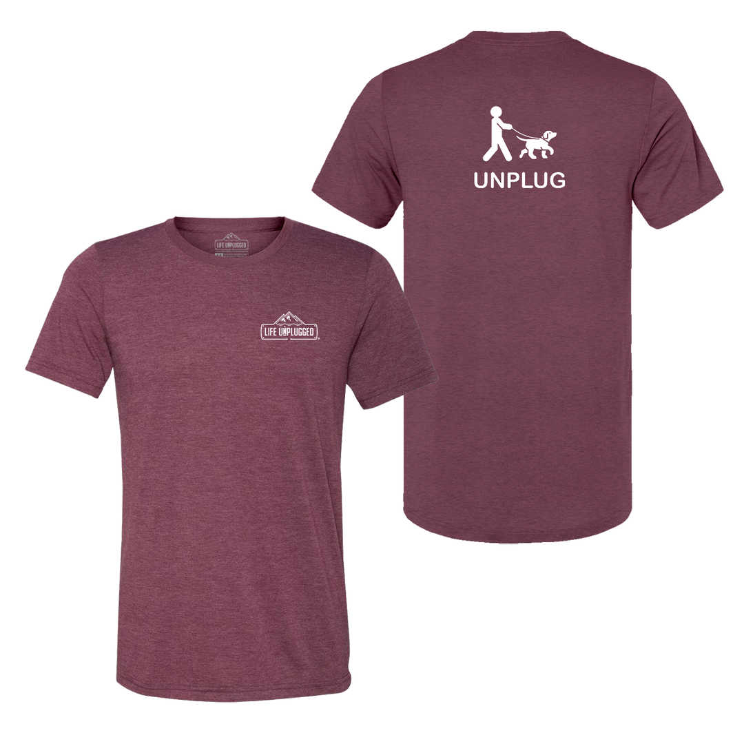 Dog Walking Triblend T-Shirt