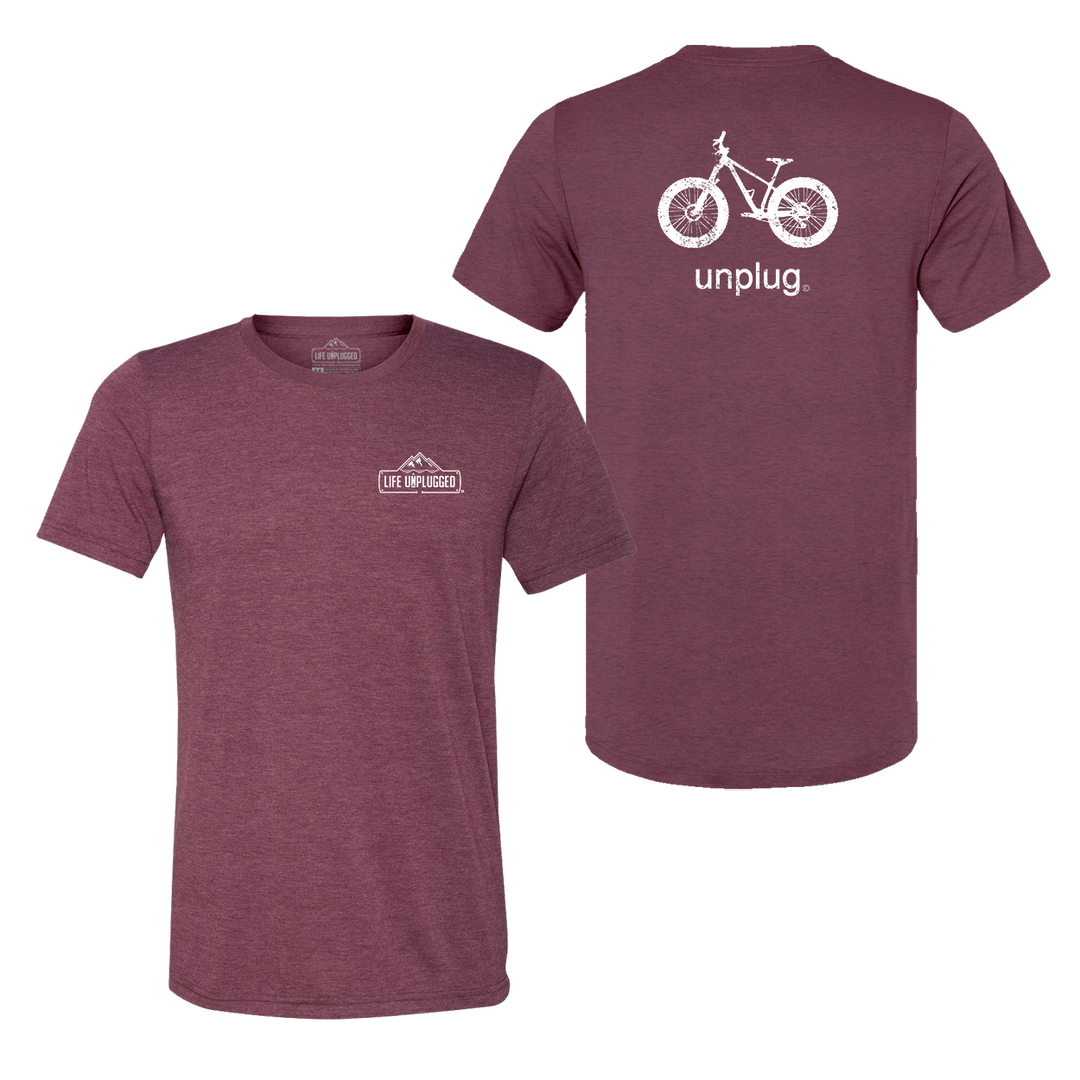 Fat Tire Bike Triblend T-Shirt