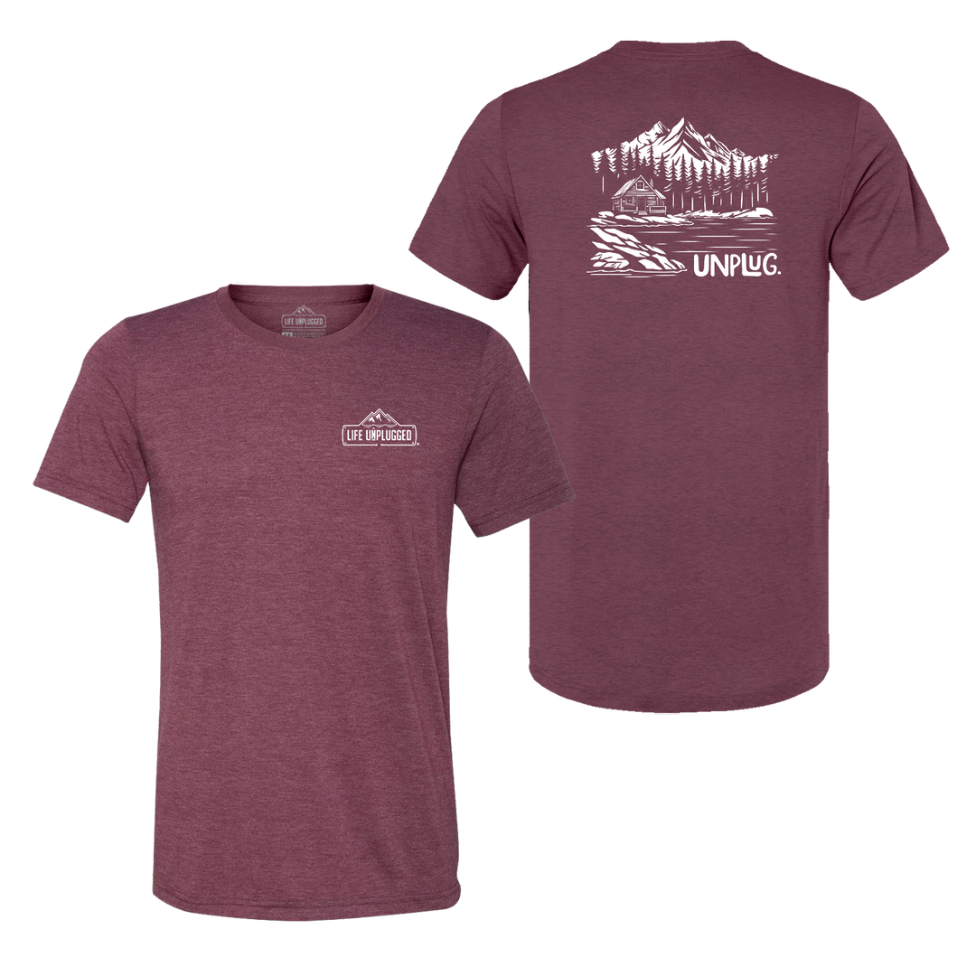 Cabin In the woods Triblend T-Shirt