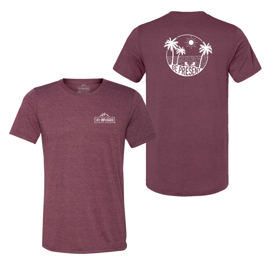 Be Present Beach Triblend T-Shirt