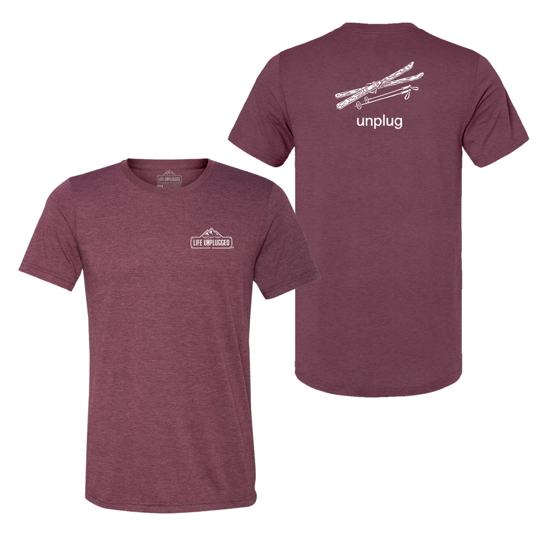VINTAGE SKIS Triblend T-Shirt