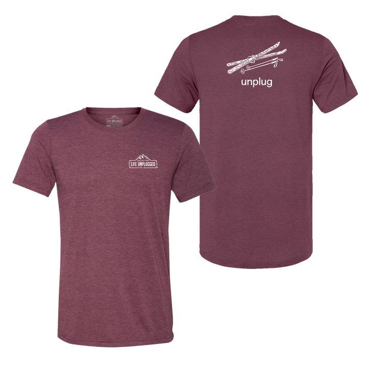VINTAGE SKIS Triblend T-Shirt