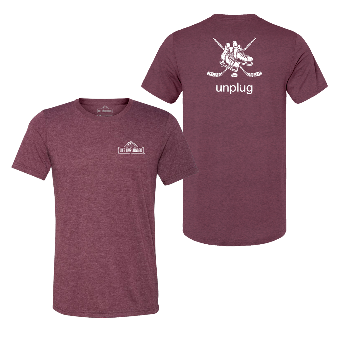 ICE HOCKEY Triblend T-Shirt