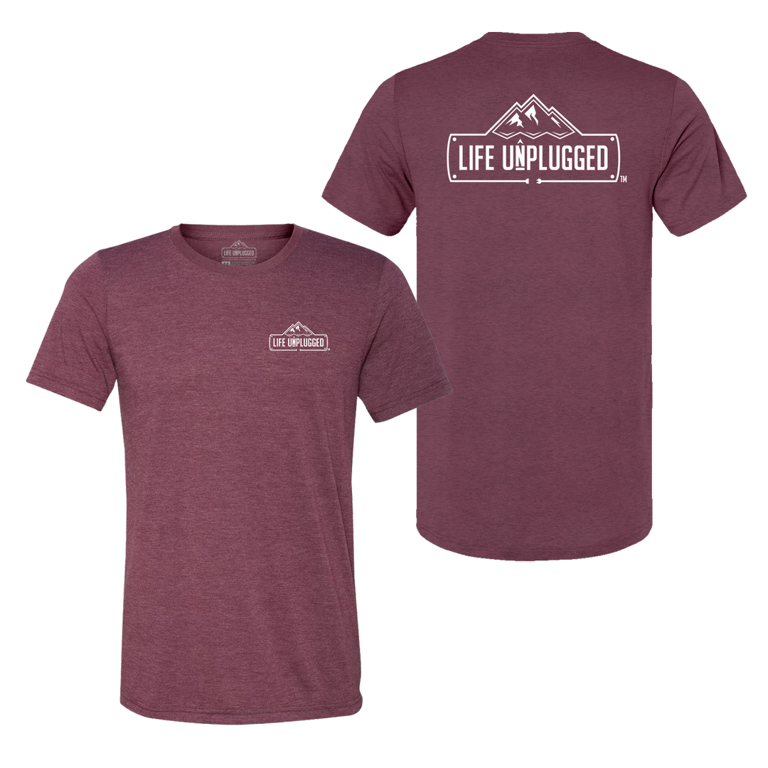 Life Unplugged Logo Triblend T-Shirt