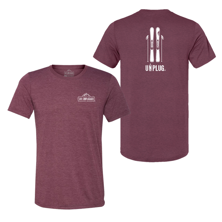 Skiing Triblend T-Shirt
