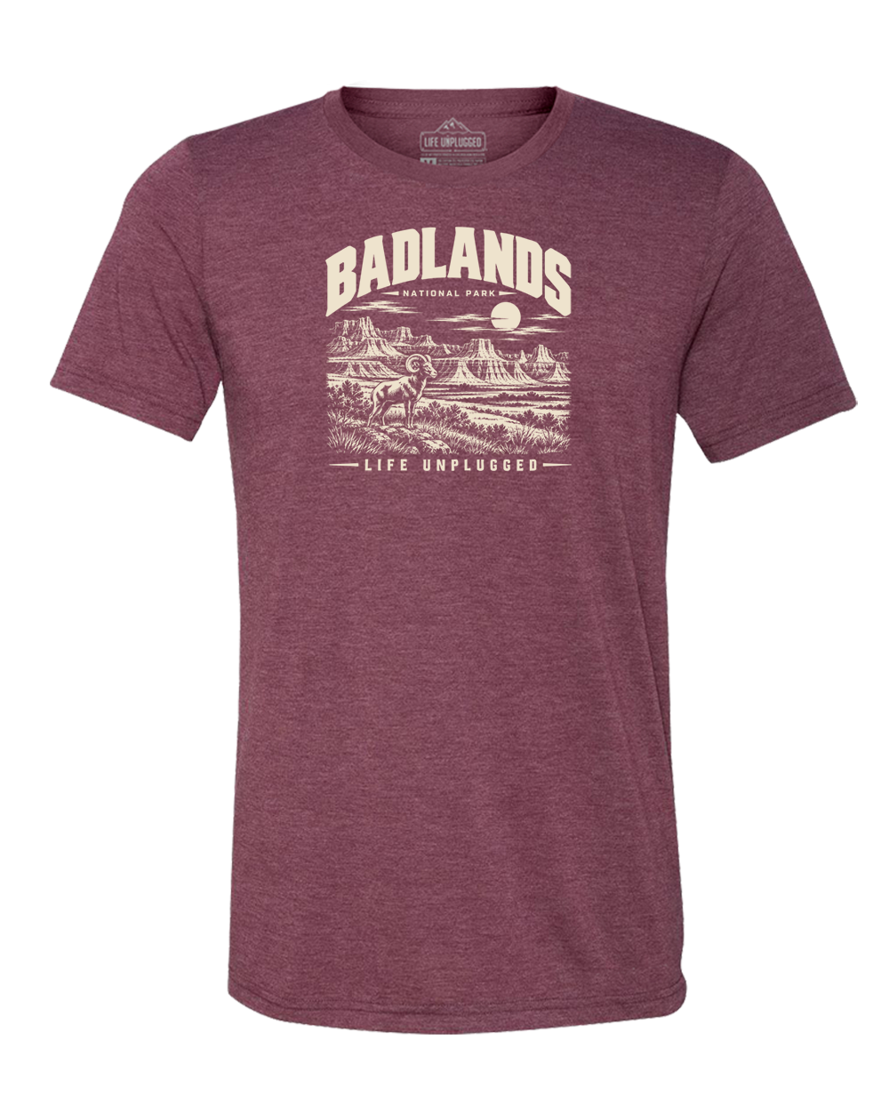 BADLANDS NATIONAL PARK Triblend T-Shirt