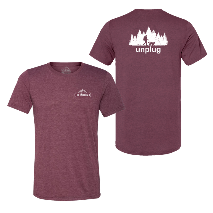 Dog Walks in the Woods Triblend T-Shirt