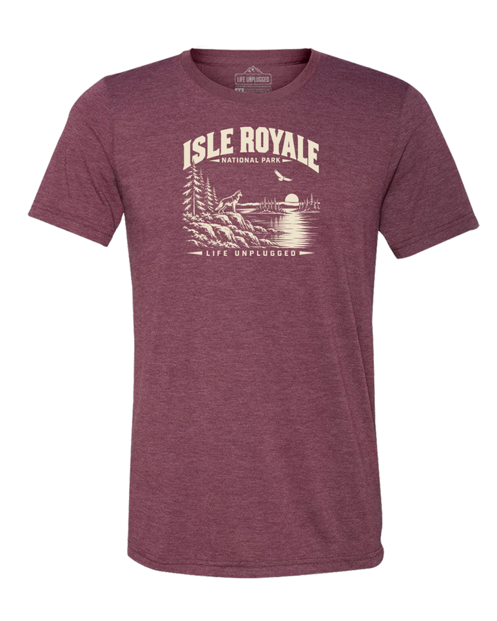 ISLE ROYALE NATIONAL PARK Triblend T-Shirt