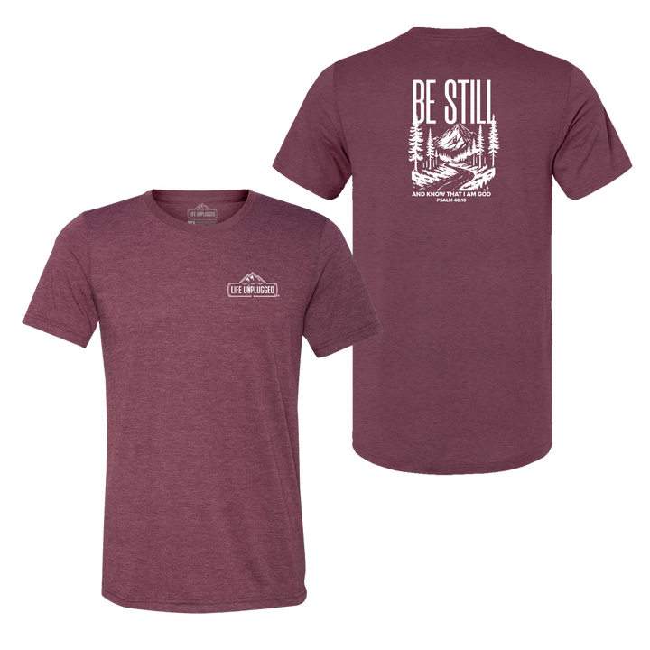 Be Still and Know Triblend T-Shirt