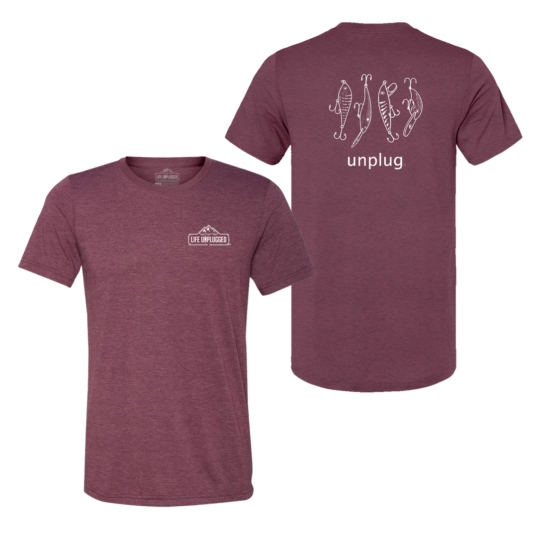 Fishing Lures Triblend T-Shirt