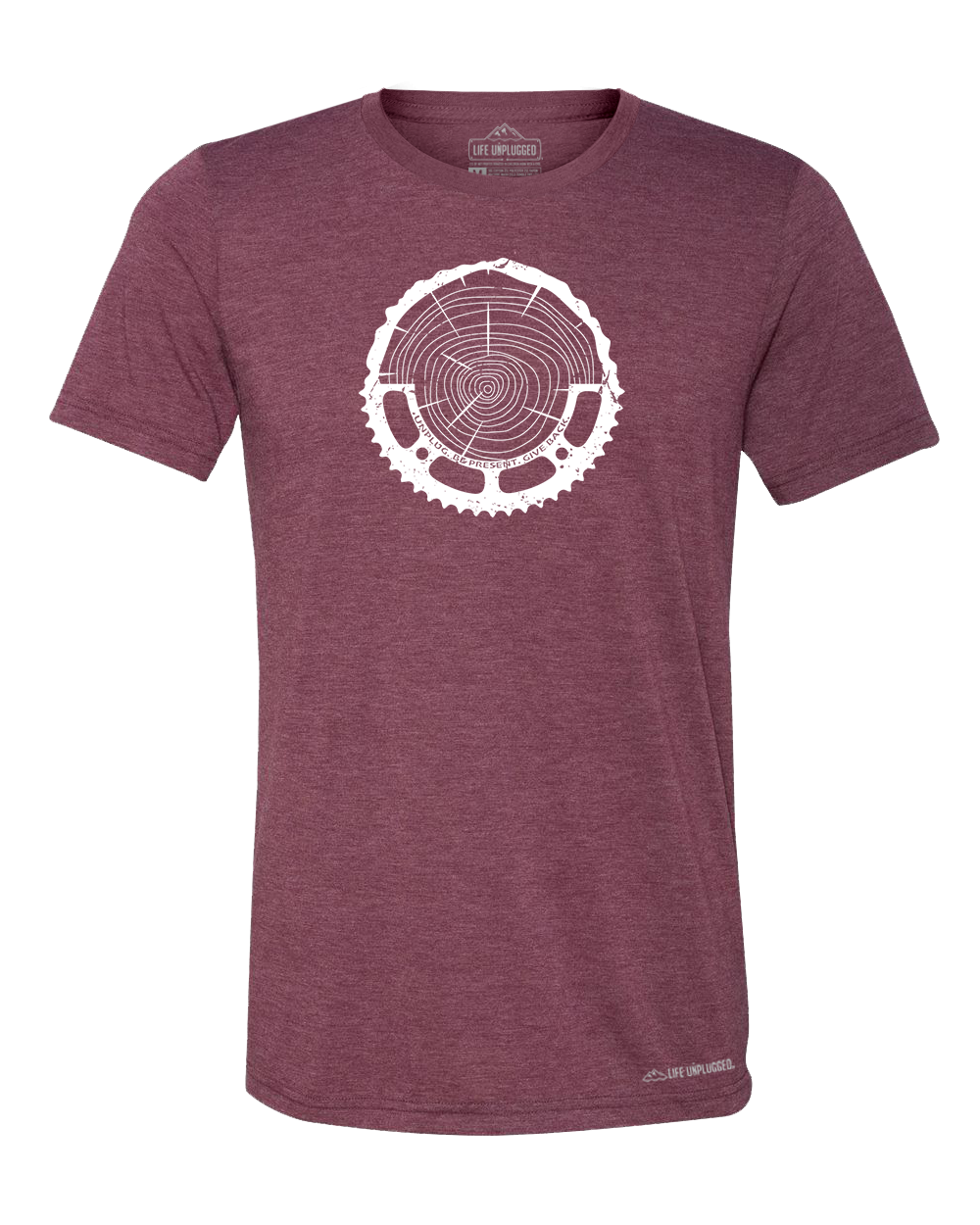Tree Rings Chainring Premium Triblend T-Shirt - Life Unplugged