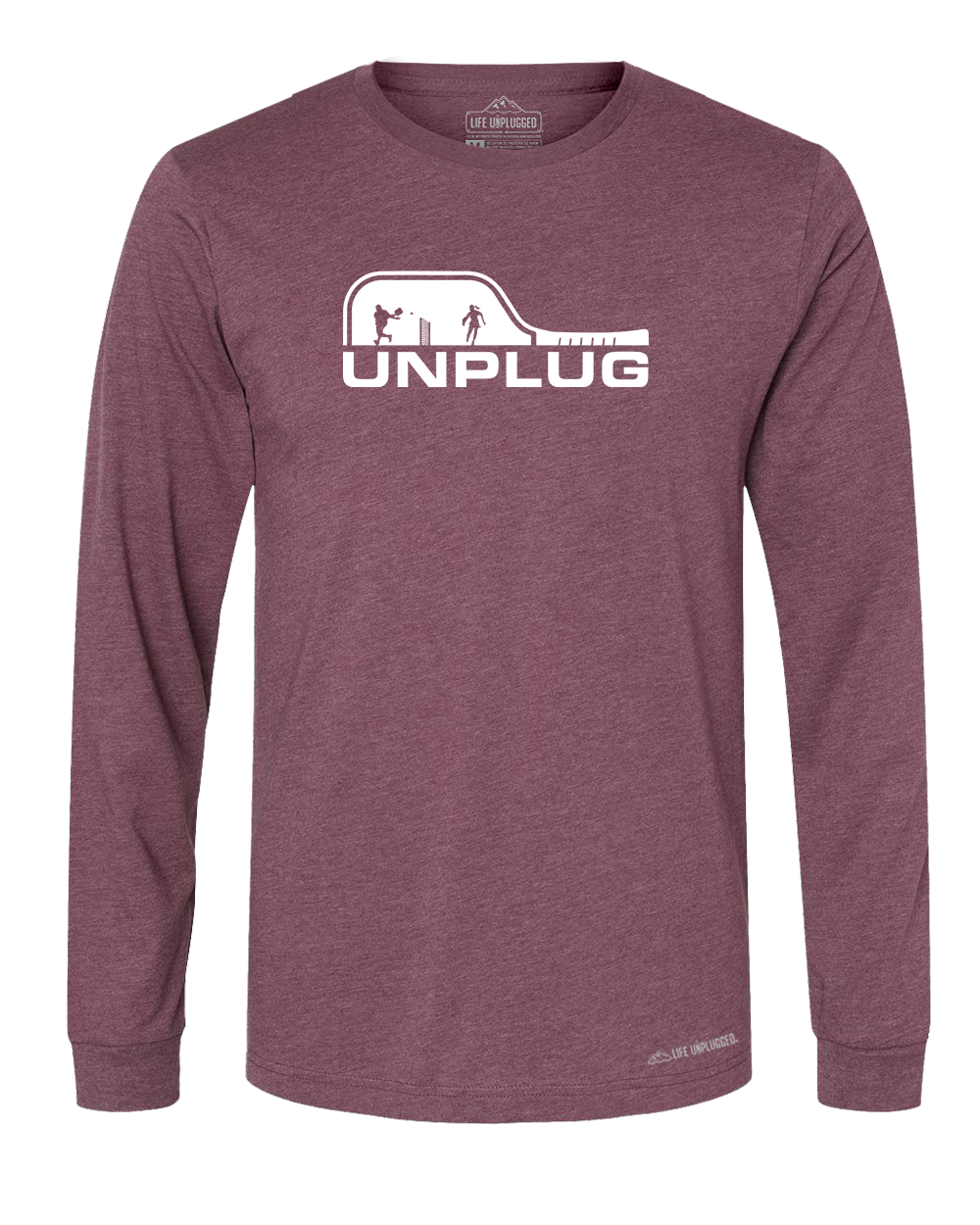 Pickleball Premium Polyblend Long Sleeve T-Shirt - Life Unplugged