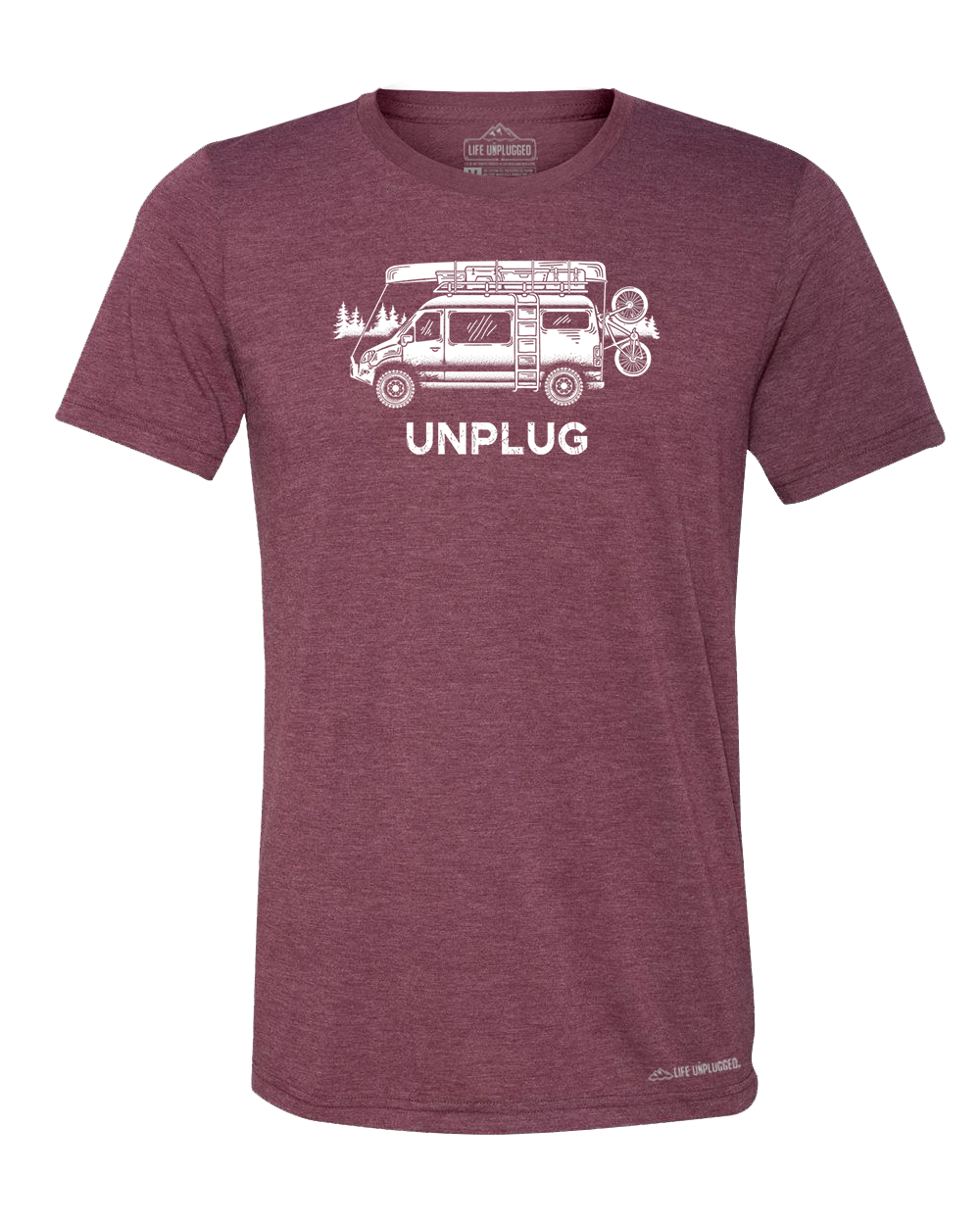 Van Life Premium Triblend T-Shirt - Life Unplugged