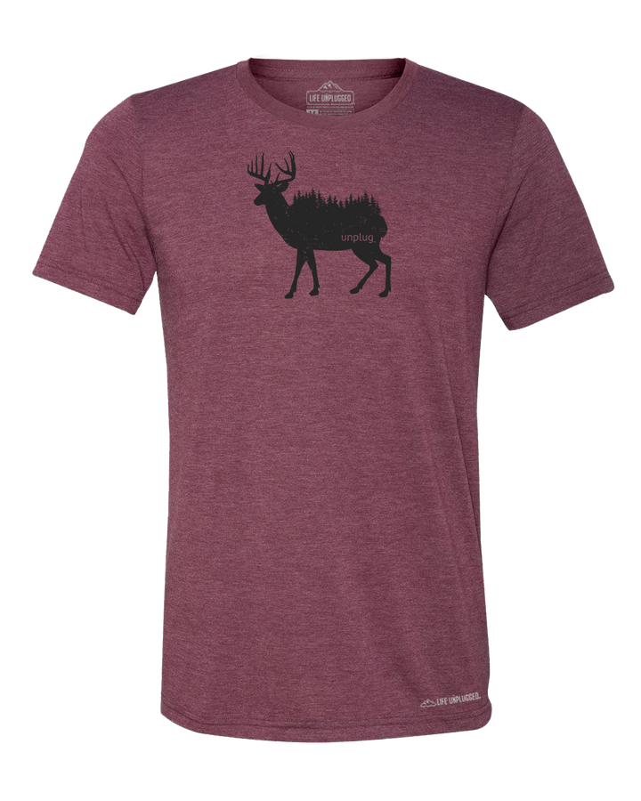 Deer In The Trees Premium Triblend T-Shirt