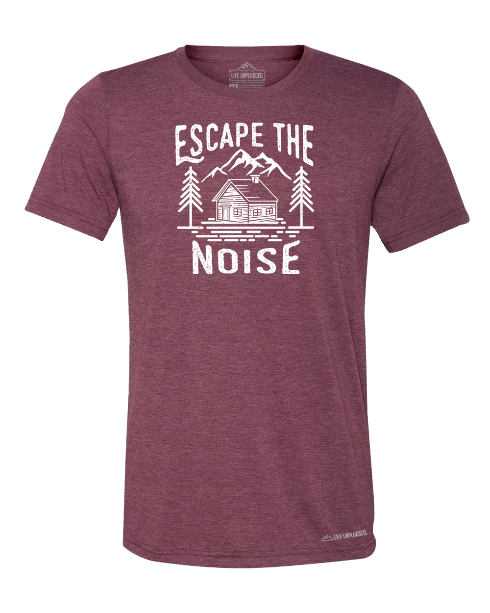 Escape The Noise Premium Triblend T-Shirt - Life Unplugged