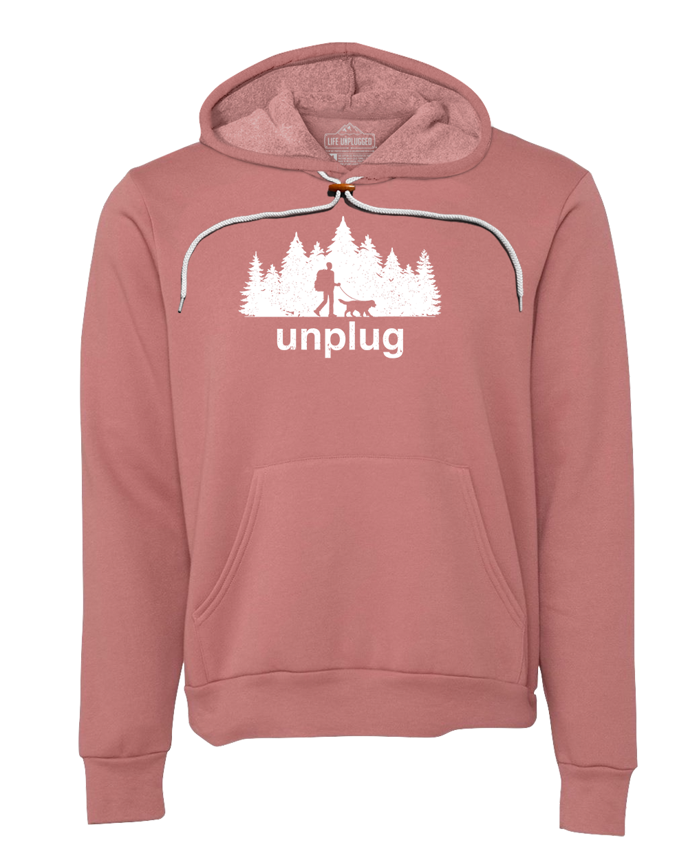 Dog Walks In The Woods Super Soft Hoodie