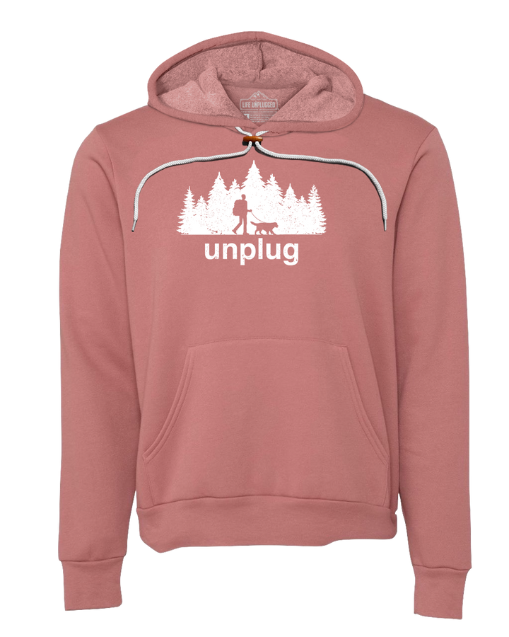 Dog Walks In The Woods Super Soft Hoodie