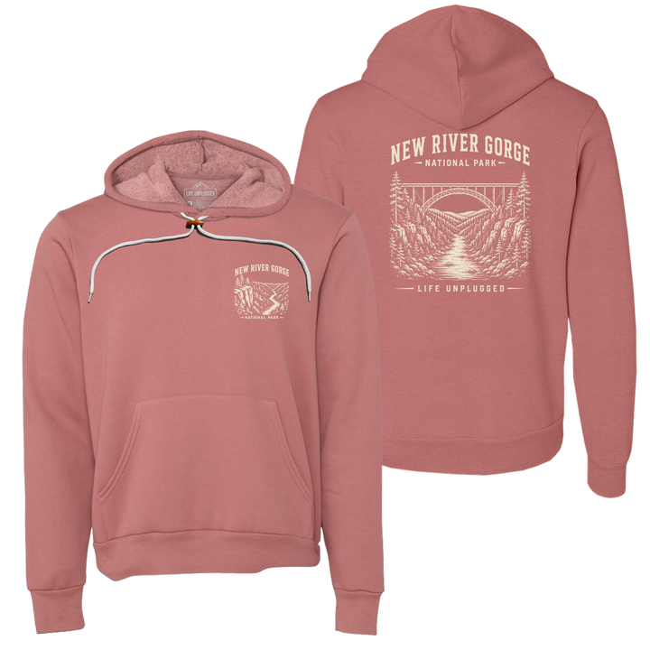 NEW RIVER GORGE NATIONAL PARK Super Soft Hoodie