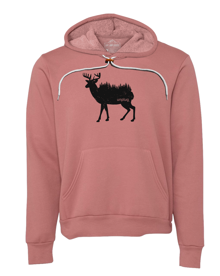Deer In The Trees Super Soft Hoodie