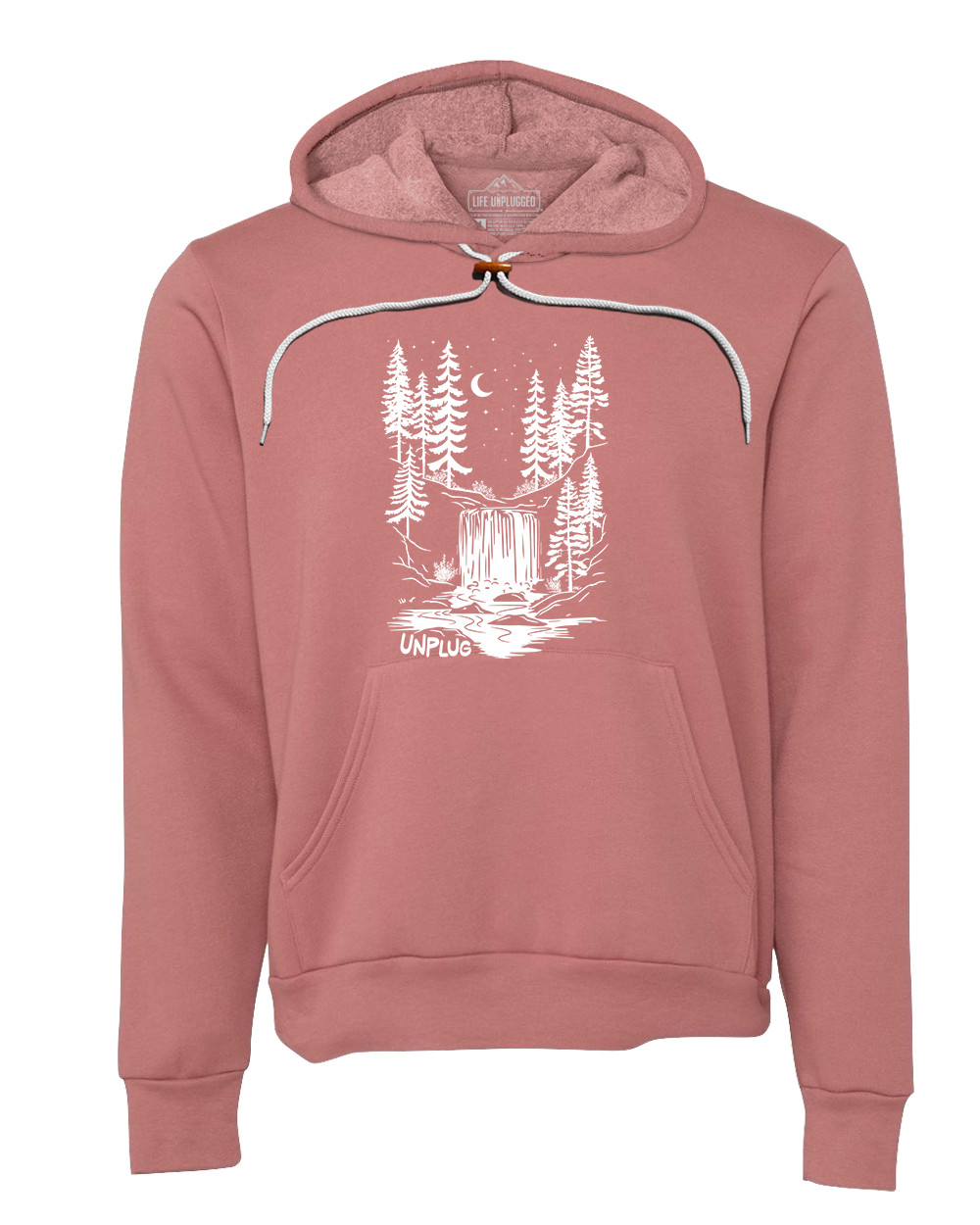 WATERFALL UNDER THE STARS Super Soft Hoodie