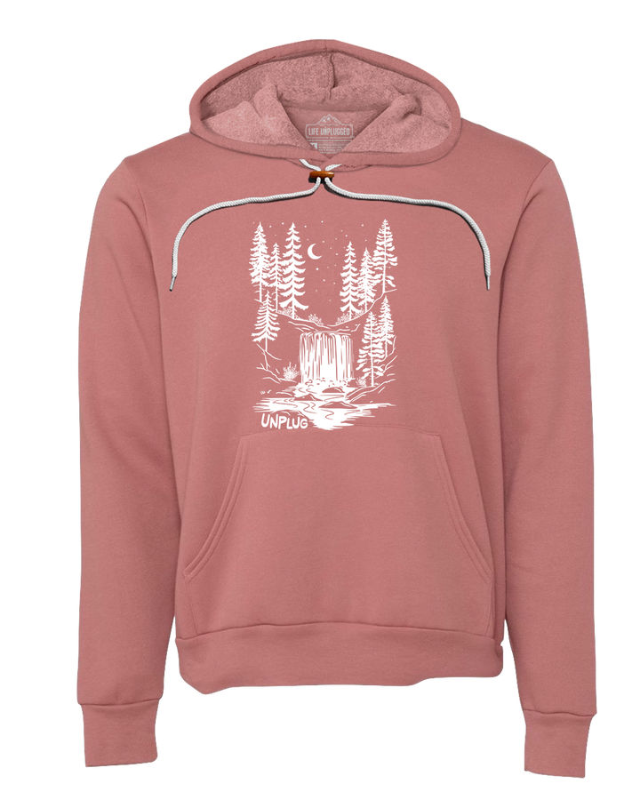 WATERFALL UNDER THE STARS Super Soft Hoodie