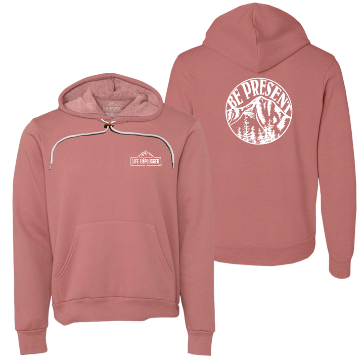 Be Present Mountain Super Soft Hoodie
