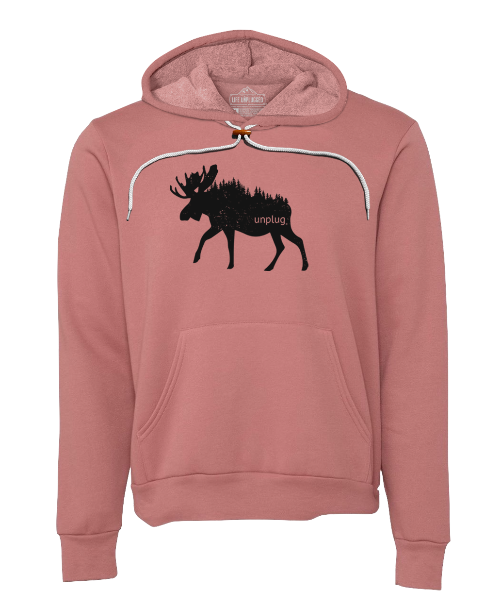 Moose In The Trees Super Soft Hoodie
