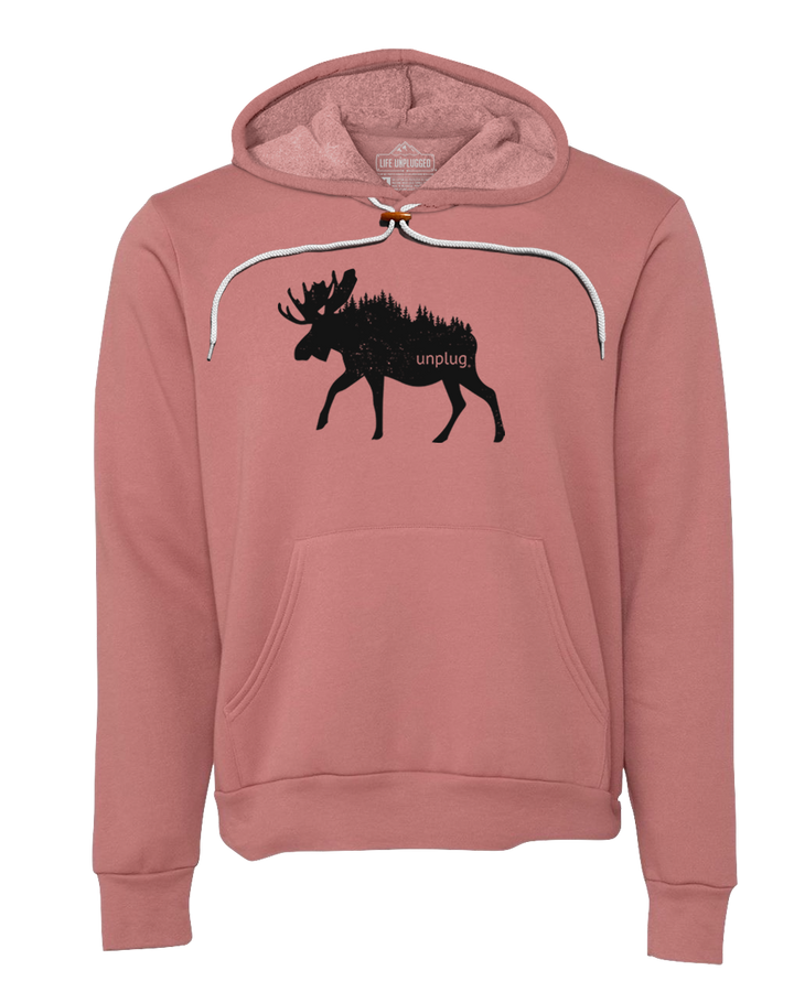 Moose In The Trees Super Soft Hoodie
