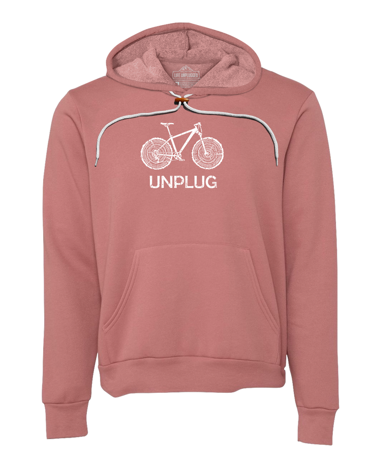 Mountain Bike Tree Stumps Super Soft Hoodie
