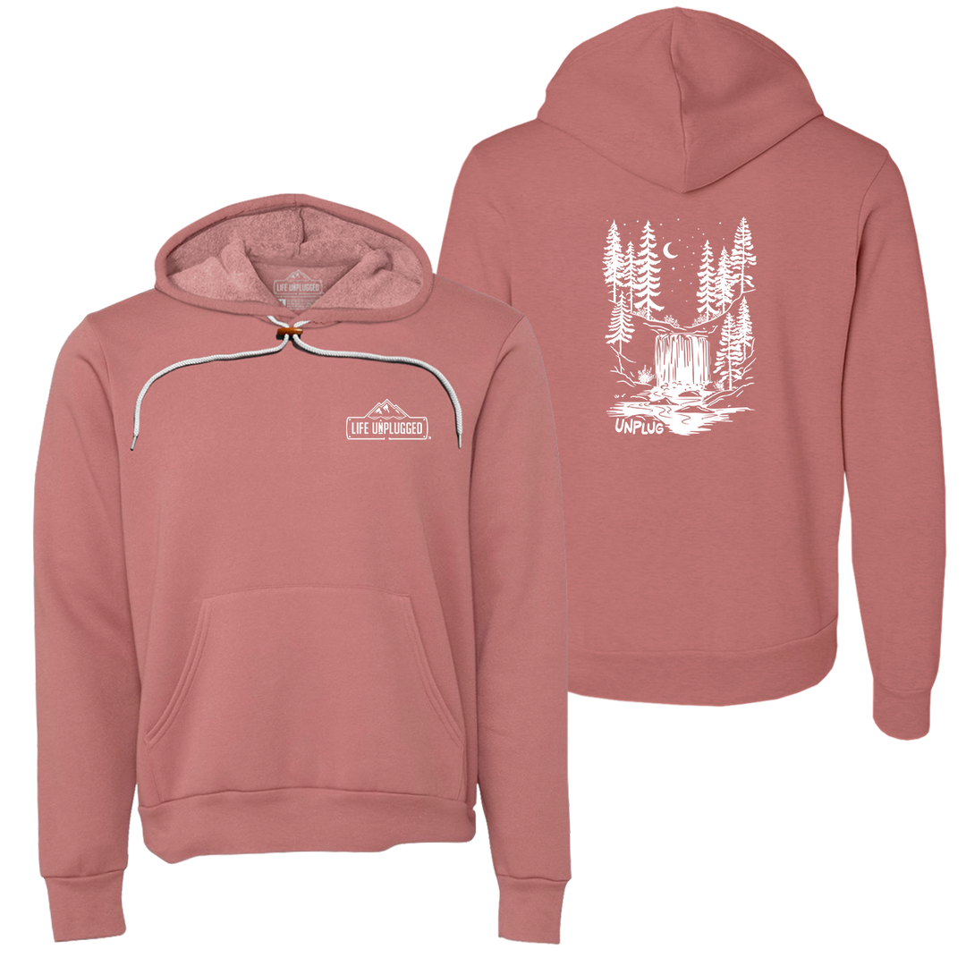 WATERFALL UNDER THE STARS Super Soft Hoodie