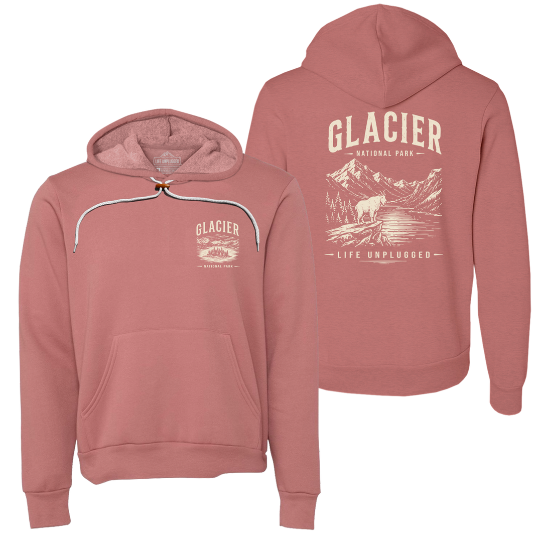 GLACIER NATIONAL PARK Super Soft Hoodie